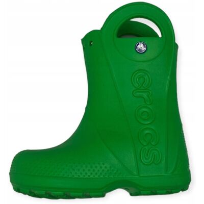 Piankowe kalosze dziecięce zielone CROCS 27 Piankowe kalosze dziecięce zielone CROCS 27