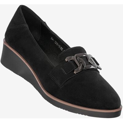 Półbuty Damskie Buty Na Koturnie Lekkie Czarne Potocki 24-12319BK Czarny 38 Półbuty Damskie Buty Na Koturnie Lekkie Czarne Potocki 24-12319BK Czarny 38