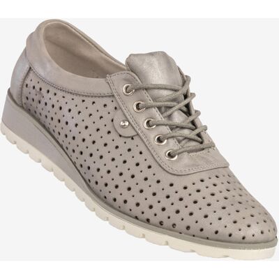 Półbuty Damskie Ekoskóra Buty Eleganckie M.Daszyński Szare MR1736-5 Szary 38 Półbuty Damskie Ekoskóra Buty Eleganckie M.Daszyński Szare MR1736-5 Szary 38
