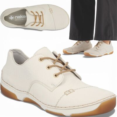 Półbuty Damskie Eleganckie RIEKER Modne Wygodne Buty Wiosenne Beżowe 40 Półbuty Damskie Eleganckie RIEKER Modne Wygodne Buty Wiosenne Beżowe 40