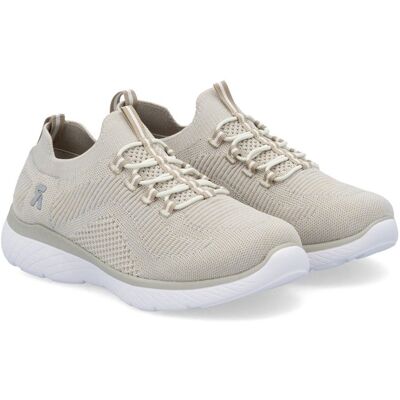 Półbuty damskie sportowe Rieker M5074-64 BEIGE 38 Półbuty damskie sportowe Rieker M5074-64 BEIGE 38