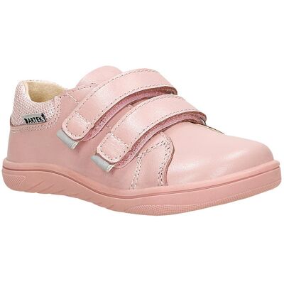 Półbuty dla dziewczynki barefoot Bartek 8600358 buty skórzane na rzepy31-23 Półbuty dla dziewczynki barefoot Bartek 8600358 buty skórzane na rzepy31-23