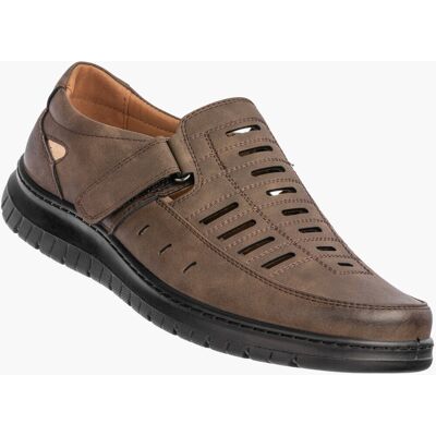 Inny producent Półbuty Męskie Ekoskóra Eleganckie Buty Brązowe Unisoft 26MN-9743 43 Inny producent Półbuty Męskie Ekoskóra Eleganckie Buty Brązowe Unisoft 26MN-9743 43