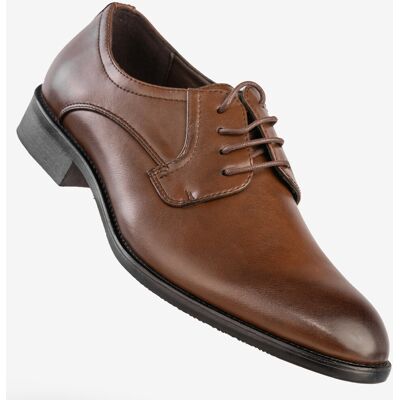 Inny producent Półbuty Wizytowe Męskie Ekoskóra Buty Eleganckie Unisoft Brown 23MN26-4100 Brązowy 45 Inny producent Półbuty Wizytowe Męskie Ekoskóra Buty Eleganckie Unisoft Brown 23MN26-4100 Brązowy 45