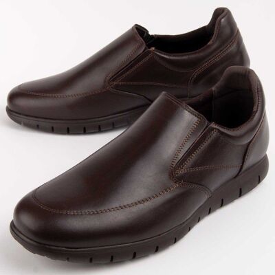 USTM Purapiel Mokasyny Komodo2 Br?zowe USTM Purapiel Mokasyny Komodo2 Br?zowe