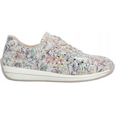 Rieker Sneakersy Damskie Półbuty Beżowe N1114-90 r.39 Rieker Sneakersy Damskie Półbuty Beżowe N1114-90 r.39