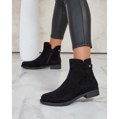 Inny producent Royalfashion Botki damskie eko zamszowe Dovilla-38 Inny producent Royalfashion Botki damskie eko zamszowe Dovilla-38