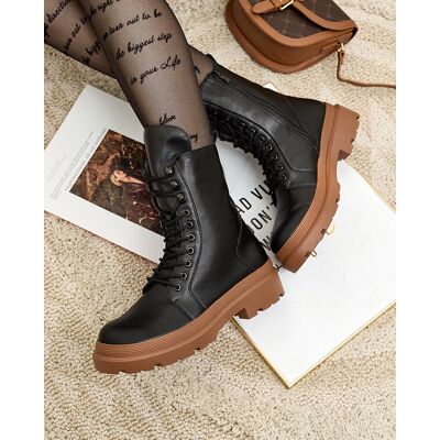 Inny producent Royalfashion Eko skórzane damskie botki workery Vederme-36 Inny producent Royalfashion Eko skórzane damskie botki workery Vederme-36