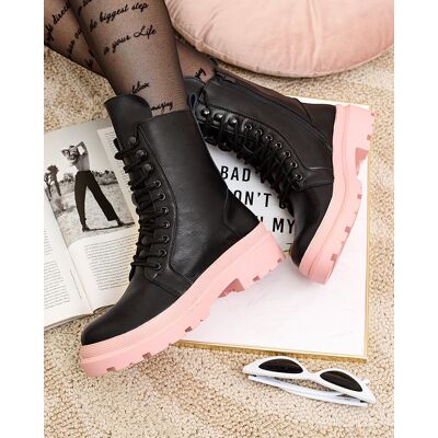 Inny producent Royalfashion Eko skórzane damskie botki workery Vederme-39 Inny producent Royalfashion Eko skórzane damskie botki workery Vederme-39