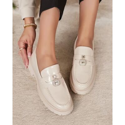 Inny producent Royalfashion Mokasyny damskie lakierowane Bemies-40 Inny producent Royalfashion Mokasyny damskie lakierowane Bemies-40