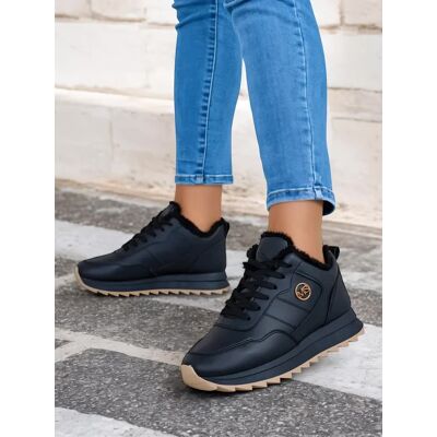 Inny producent Royalfashion Ocieplane sneakersy damskie z futerkiem Casot-36 Inny producent Royalfashion Ocieplane sneakersy damskie z futerkiem Casot-36