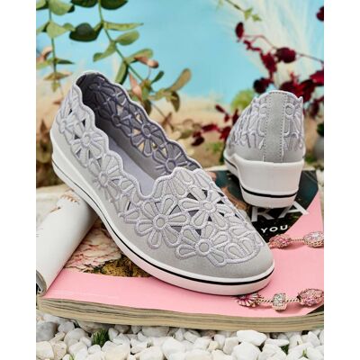 Inny producent Royalfashion Półbuty damskie na niskim koturnie Dellio-39 Inny producent Royalfashion Półbuty damskie na niskim koturnie Dellio-39