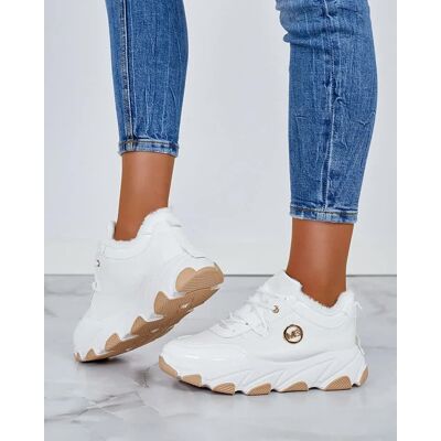 Inny producent Royalfashion Sneakersy damskie z ociepleniem Caroz-37 Inny producent Royalfashion Sneakersy damskie z ociepleniem Caroz-37