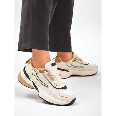 Inny producent Royalfashion Sportowe sneakersy damskie na grubszej podeszwie Beysa Inny producent Royalfashion Sportowe sneakersy damskie na grubszej podeszwie Beysa