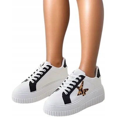 Inny producent Royalfashion Sportowe sneakersy damskie na platformie Elin Inny producent Royalfashion Sportowe sneakersy damskie na platformie Elin