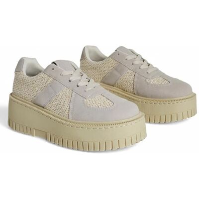 Inny producent Royalfashion Sportowe sneakersy damskie na platformie Natural Flow Inny producent Royalfashion Sportowe sneakersy damskie na platformie Natural Flow