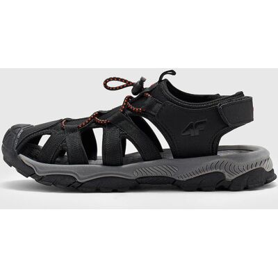 Sandały Chłopięce 4F Buty Sportowe Na Rzepy Letnie Czarne 4FJSS23FSANM037 33 Sandały Chłopięce 4F Buty Sportowe Na Rzepy Letnie Czarne 4FJSS23FSANM037 33