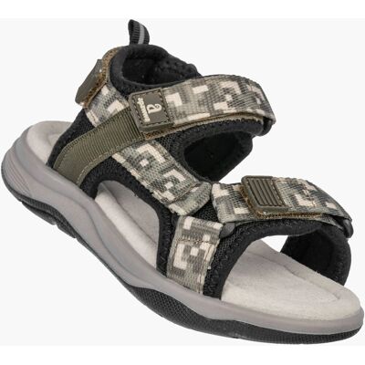 Sandały Chłopięce Buty Na Rzepy Skórzana Wkładka Lekkie Khaki Apawwa 30 Sandały Chłopięce Buty Na Rzepy Skórzana Wkładka Lekkie Khaki Apawwa 30