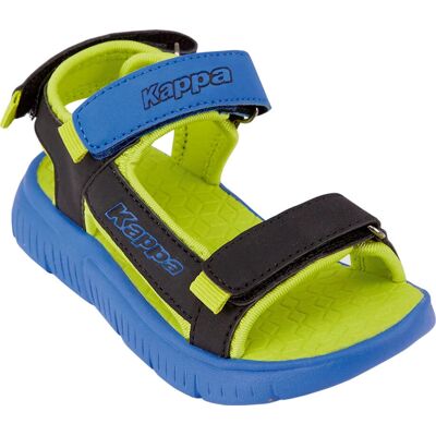 Sandały dla dzieci Kappa Kana MF niebiesko-zielono-czarne 260886MFK 6011-29 Sandały dla dzieci Kappa Kana MF niebiesko-zielono-czarne 260886MFK 6011-29