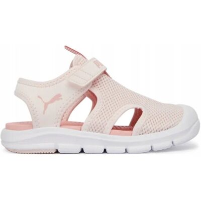SANDAŁY dziecięce PUMA 401575-07 na rzepy różowe na lato dla dziewczynki 28 28 SANDAŁY dziecięce PUMA 401575-07 na rzepy różowe na lato dla dziewczynki 28 28