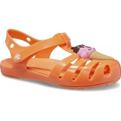 Sandały Dziewczęce Lekkie Crocs Isabell Charm 25,5 Sandały Dziewczęce Lekkie Crocs Isabell Charm 25,5