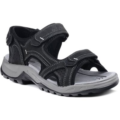 SANDAŁY GRISPORT GR-25-01-9027M BLACK R-42 SANDAŁY GRISPORT GR-25-01-9027M BLACK R-42