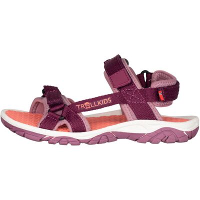 Sandały sportowe dziecięce dla chłopca/dziewczynki Trollkids Kids Oslofjord Sandal mulberry/orchid (268-225) - rozmiar 39 Sandały sportowe dziecięce dla chłopca/dziewczynki Trollkids Kids Oslofjord Sandal mulberry/orchid (268-225) - rozmiar 39