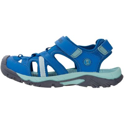 Sandały sportowe dziecięce dla chłopca/dziewczynki Trollkids Kids Stavanger Sandal XT cobalt blue/dusky turquoise/dark navy (659-199) - rozmiar 35 Sandały sportowe dziecięce dla chłopca/dziewczynki Trollkids Kids Stavanger Sandal XT cobalt blue/dusky turquoise/dark navy (659-199) - rozmiar 35