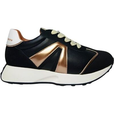 Scarpe Donna Alexander Smith Sneakers Piccadilly Woman, Black Copper Scarpe Donna Alexander Smith Sneakers Piccadilly Woman, Black Copper