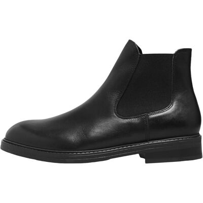 Inny producent SELECTED HOMME CZARNE SKÓRZANE SZTYBLETY GŁADKIE WSUWANE 40 N1A Inny producent SELECTED HOMME CZARNE SKÓRZANE SZTYBLETY GŁADKIE WSUWANE 40 N1A