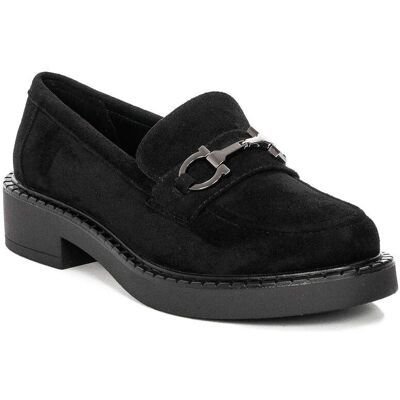 Sergio Leone Mokasyny damskie półbuty Czarne-40 Sergio Leone Mokasyny damskie półbuty Czarne-40