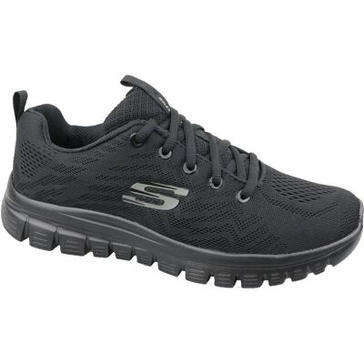 Skechers, Buty sportowe damskie, Graceful Get Connected 12615-BBK, czarne, rozmiar 36 Skechers, Buty sportowe damskie, Graceful Get Connected 12615-BBK, czarne, rozmiar 36