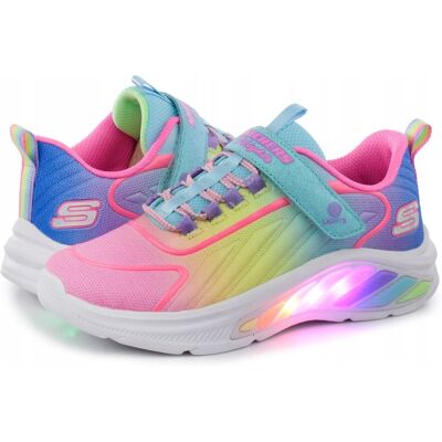 Inny producent SKECHERS DZIEWCZĘCE BUTY SPORTOWE WIELOKOLOROWE RZEPA 30 16IA Inny producent SKECHERS DZIEWCZĘCE BUTY SPORTOWE WIELOKOLOROWE RZEPA 30 16IA