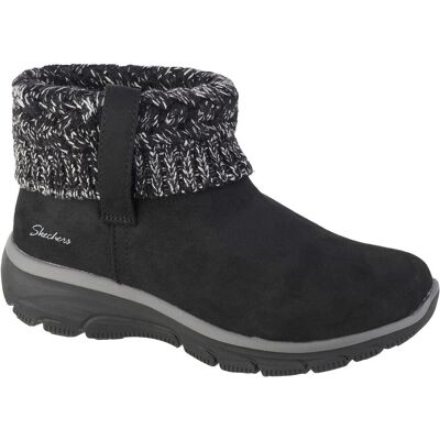 Skechers Easy Going - Cozy Weather 167401-BLK, Damskie, buty zimowe, Czarne Skechers Easy Going - Cozy Weather 167401-BLK, Damskie, buty zimowe, Czarne