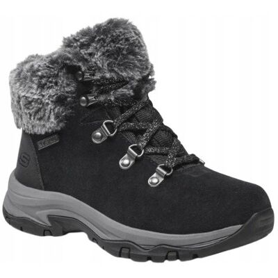 SKECHERS FALLS FINEST DAMSKIE BOTKI CZARNE ZE SKÓRĄ 41 JŁA SKECHERS FALLS FINEST DAMSKIE BOTKI CZARNE ZE SKÓRĄ 41 JŁA