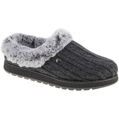 Skechers Keepsakes - Ice Angel 31204-CCL, Damskie, kapcie, Szary Skechers Keepsakes - Ice Angel 31204-CCL, Damskie, kapcie, Szary