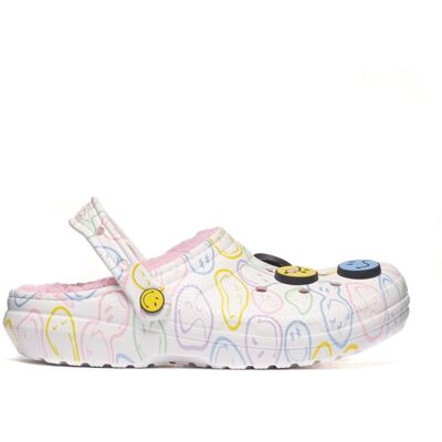 Crocs Smiley Classic Lined Clog Crocs Smiley Classic Lined Clog