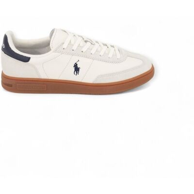 Polo Ralph Lauren sneakers uomo ralph lauren bedford 809973701005 off white/navy Polo Ralph Lauren sneakers uomo ralph lauren bedford 809973701005 off white/navy