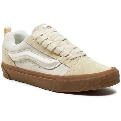 sneakers vans premium knu skool - vn0009qcdbs1 marshmallow sneakers vans premium knu skool - vn0009qcdbs1 marshmallow