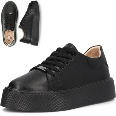 Sneakersy damskie 39 skórzane półbuty FILIPPO na platformie wygodne modne Sneakersy damskie 39 skórzane półbuty FILIPPO na platformie wygodne modne