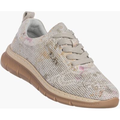 Sneakersy Damskie Buty Skórzane Półbuty Lekkie Casual Szare Filippo DP7573/26 41 Sneakersy Damskie Buty Skórzane Półbuty Lekkie Casual Szare Filippo DP7573/26 41