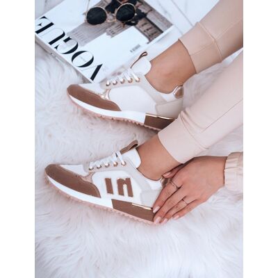Sneakersy damskie LENSI khaki Dstreet ZY0037-39 Sneakersy damskie LENSI khaki Dstreet ZY0037-39