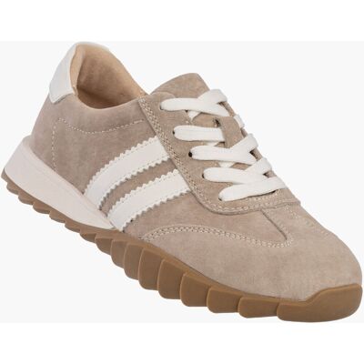 Sneakersy Damskie Skórzane Buty Sportowe Półbuty Beżowe Filippo DP7534/26 BE Beżowy 36 Sneakersy Damskie Skórzane Buty Sportowe Półbuty Beżowe Filippo DP7534/26 BE Beżowy 36