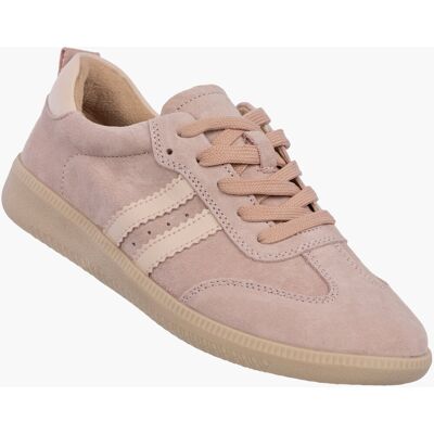 Sneakersy Damskie Skórzane Buty Sportowe Półbuty Jasny Różowy Filippo DP7508/26 Różowy 40 Sneakersy Damskie Skórzane Buty Sportowe Półbuty Jasny Różowy Filippo DP7508/26 Różowy 40