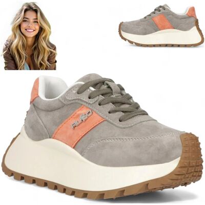 Sneakersy Damskie SKÓRZANE FILIPPO Wygodne Wiosenne Półbuty Sznurowane 36 Sneakersy Damskie SKÓRZANE FILIPPO Wygodne Wiosenne Półbuty Sznurowane 36