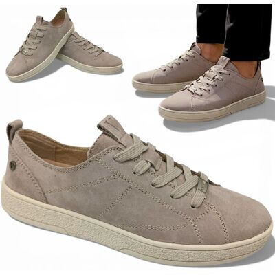 Sneakersy Damskie SKÓRZANE Wygodne Półbuty Beżowe Płaskie Vinceza Modne 38 Sneakersy Damskie SKÓRZANE Wygodne Półbuty Beżowe Płaskie Vinceza Modne 38
