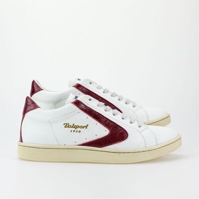 Inny producent sneakersy mężczyzna valsport 1920 tournament classic vt1243 biały bordeaux Inny producent sneakersy mężczyzna valsport 1920 tournament classic vt1243 biały bordeaux