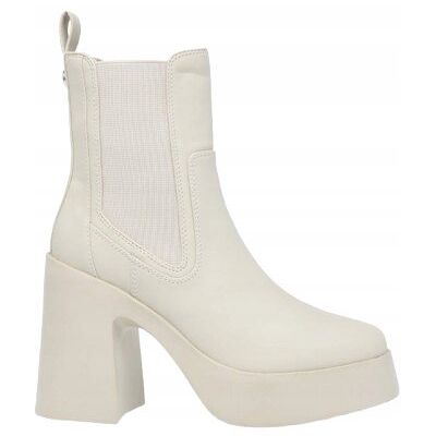 Inny producent STEVE MADDEN BEŻOWE BOTKI NA PLATFORMIE I SŁUPKU 39 1I3A Inny producent STEVE MADDEN BEŻOWE BOTKI NA PLATFORMIE I SŁUPKU 39 1I3A
