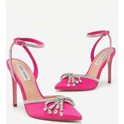 STEVE MADDEN RÓŻOWE CZÓŁENKA SZPILKI Z CYRKONIAMI 39 I4A STEVE MADDEN RÓŻOWE CZÓŁENKA SZPILKI Z CYRKONIAMI 39 I4A