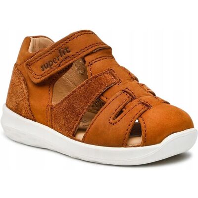 Inny producent SUPERFIT SANDAŁY SKÓRZANE BRĄZOWE RZEPY 20 6IA Inny producent SUPERFIT SANDAŁY SKÓRZANE BRĄZOWE RZEPY 20 6IA